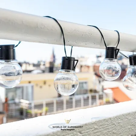 דירה Luxurious Next To The Sea And Centre With Free Parking Space *